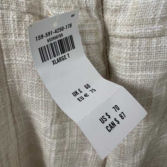 NWT Abercrombie Mini Dress (size XL Tall) - Picture 3 of 4